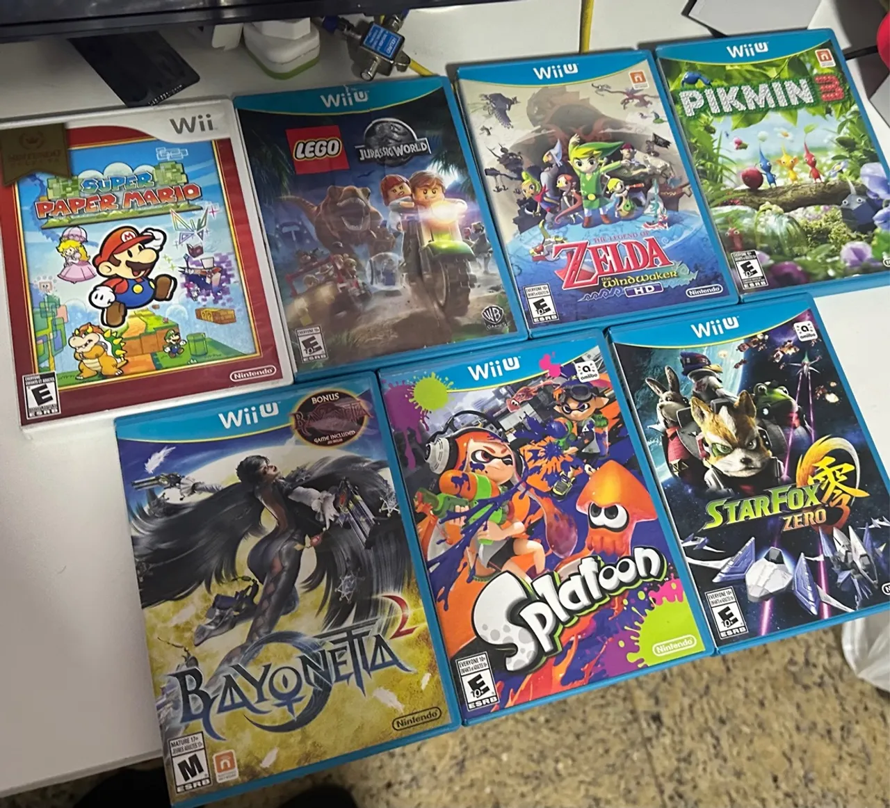 Lote de Jogos Wii U - Diversão Garantida