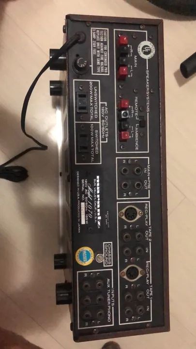 Amplificador Marantz 1070 Estéreo - Console - Equipamentos e