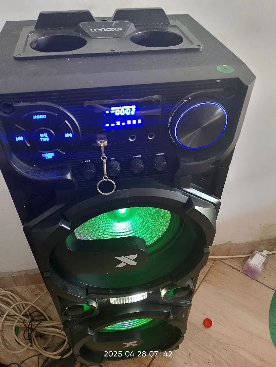 Caixa de Som Lenoxx