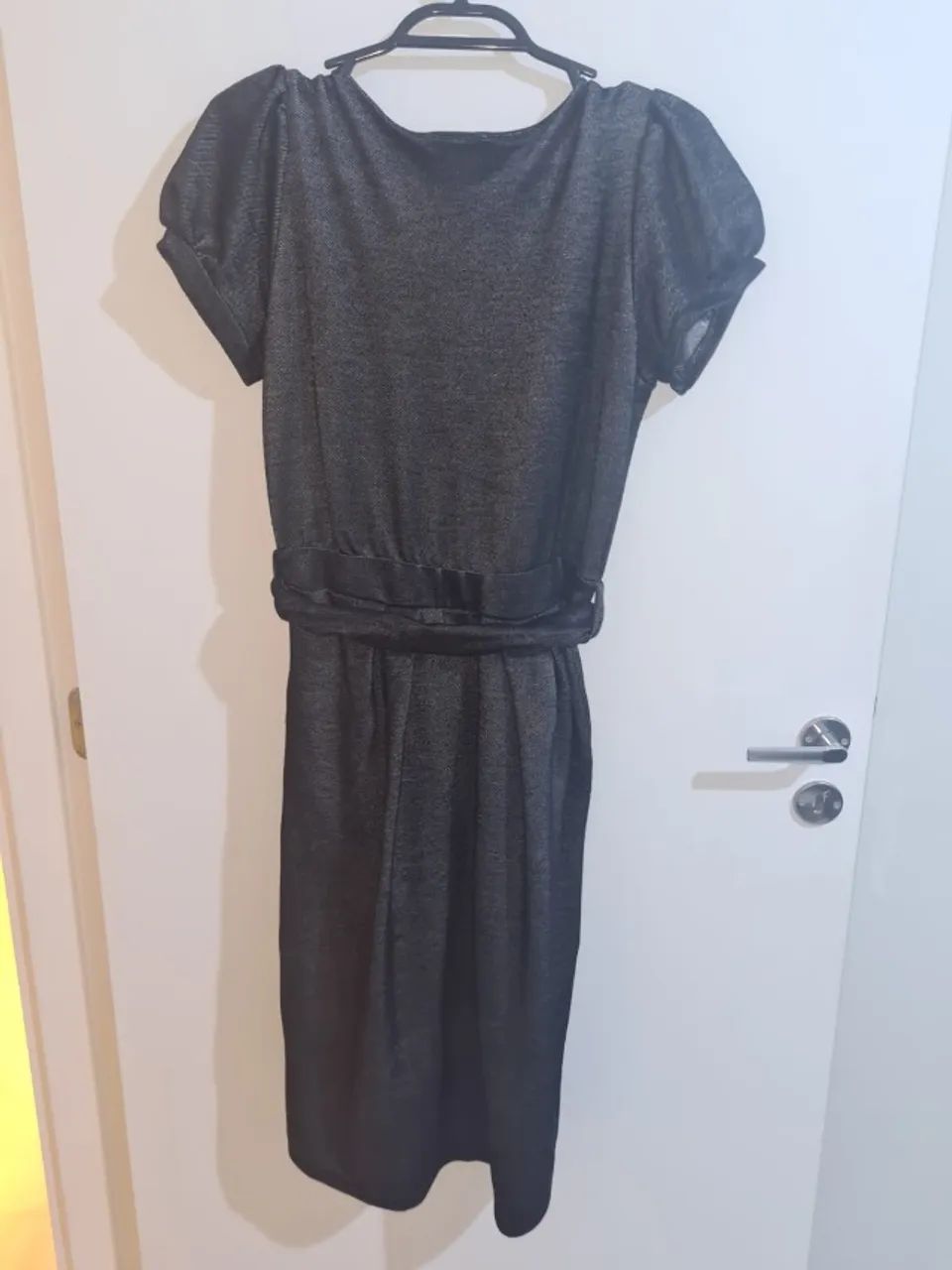 vestido monia azul escuro tam. p - Foto 3