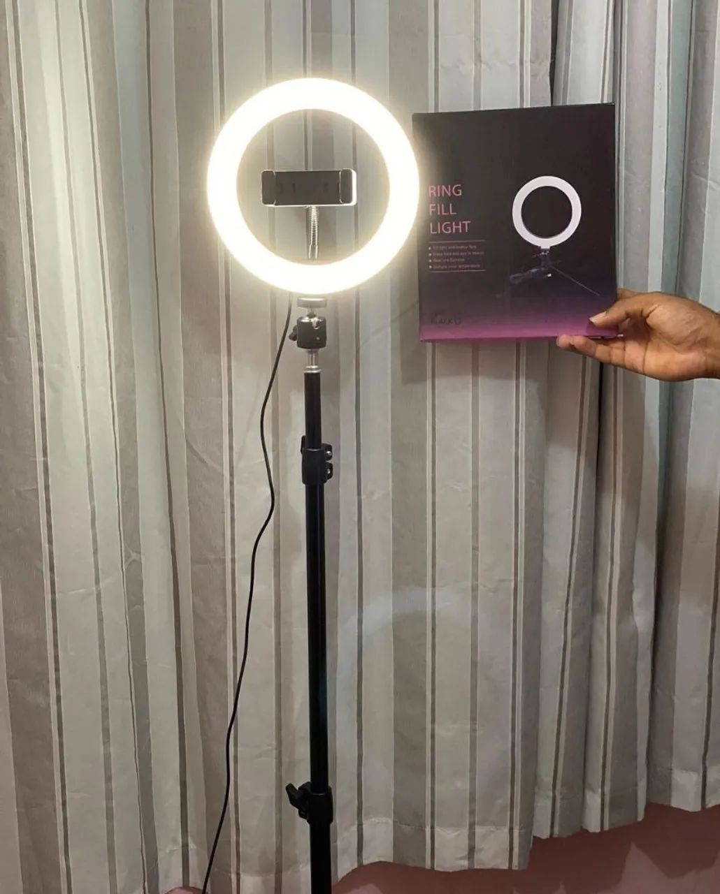 Ring Light com suporte de celular 12 polegadas  - Foto 2