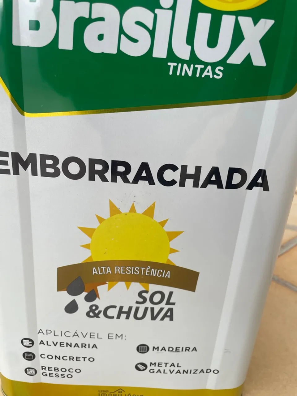 Tinta Emborrachada Braslux lacrada
