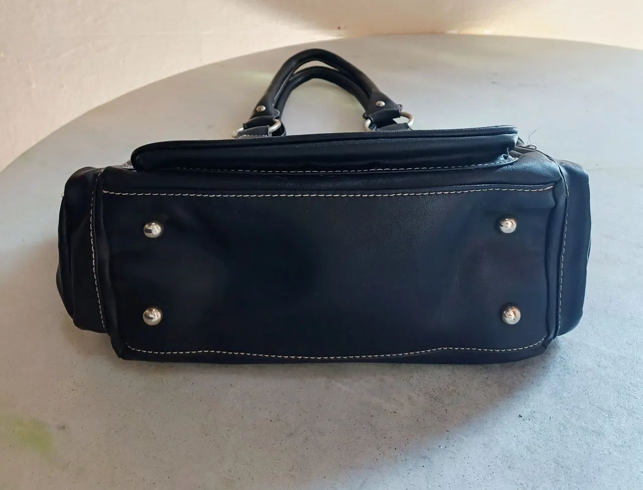 Bolsa feminina de couro sintético  - Foto 5