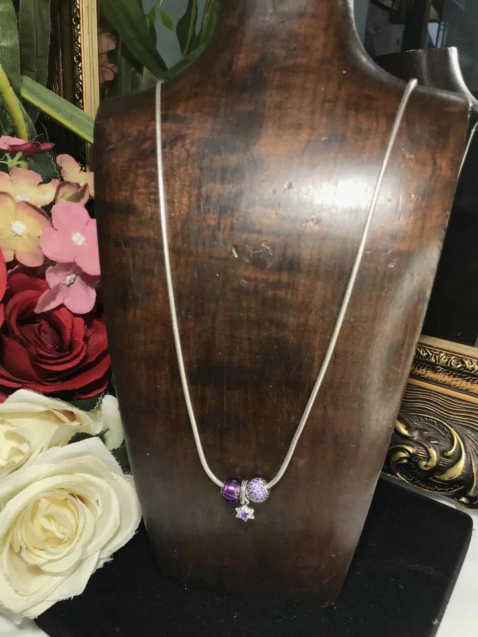 Colar com Pingente Pandora Original - Foto 5