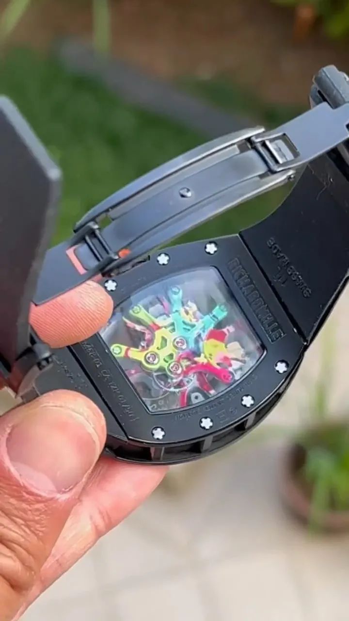 RELOGIO RICHARD MILLE Turbilhão Cyril Kongo  - Foto 2