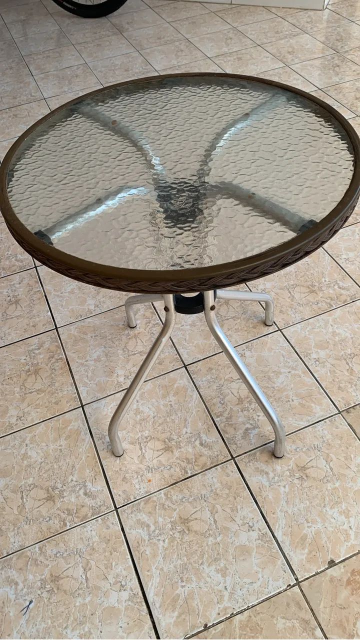 Mesas de vidro temperado 