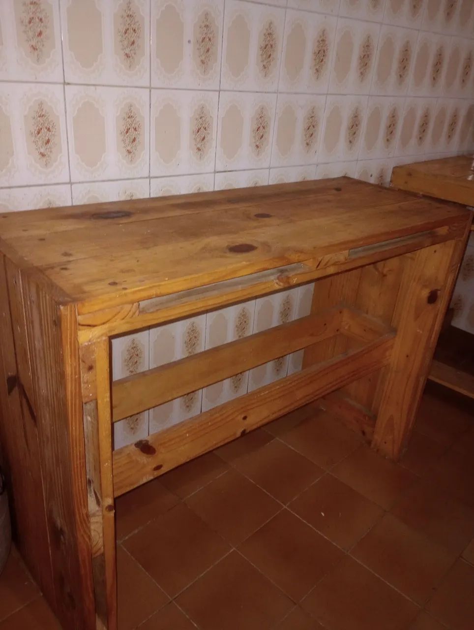 Mesa de madeira rústica - Foto 2