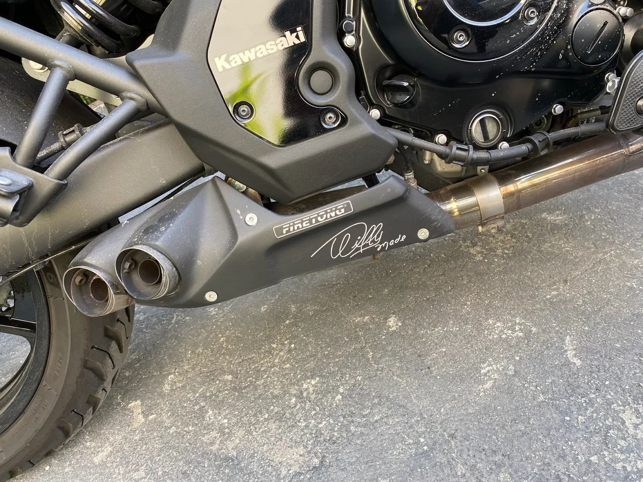 Vulcan S Willy Firetong novo escapamento  - Foto 3