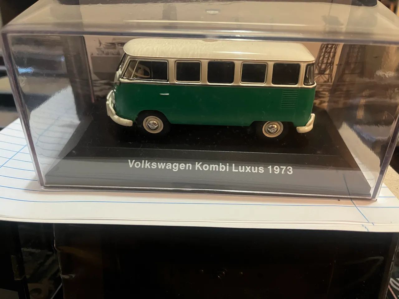 Coleção Volkswagen kombi luxus 1973