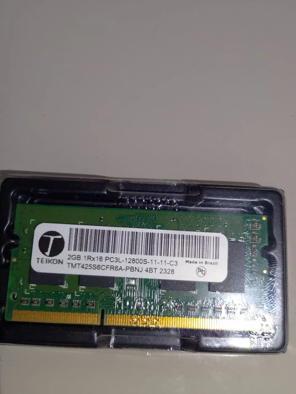 Memória RAM 2GB DDR3L 1600Mhz TEIKON Notebook