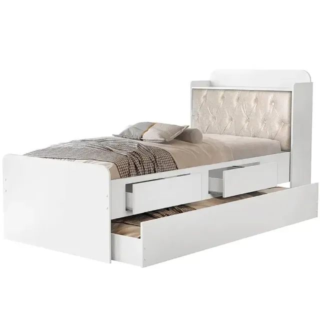 Cama solteiro com auxiliar Lion - Foto 3