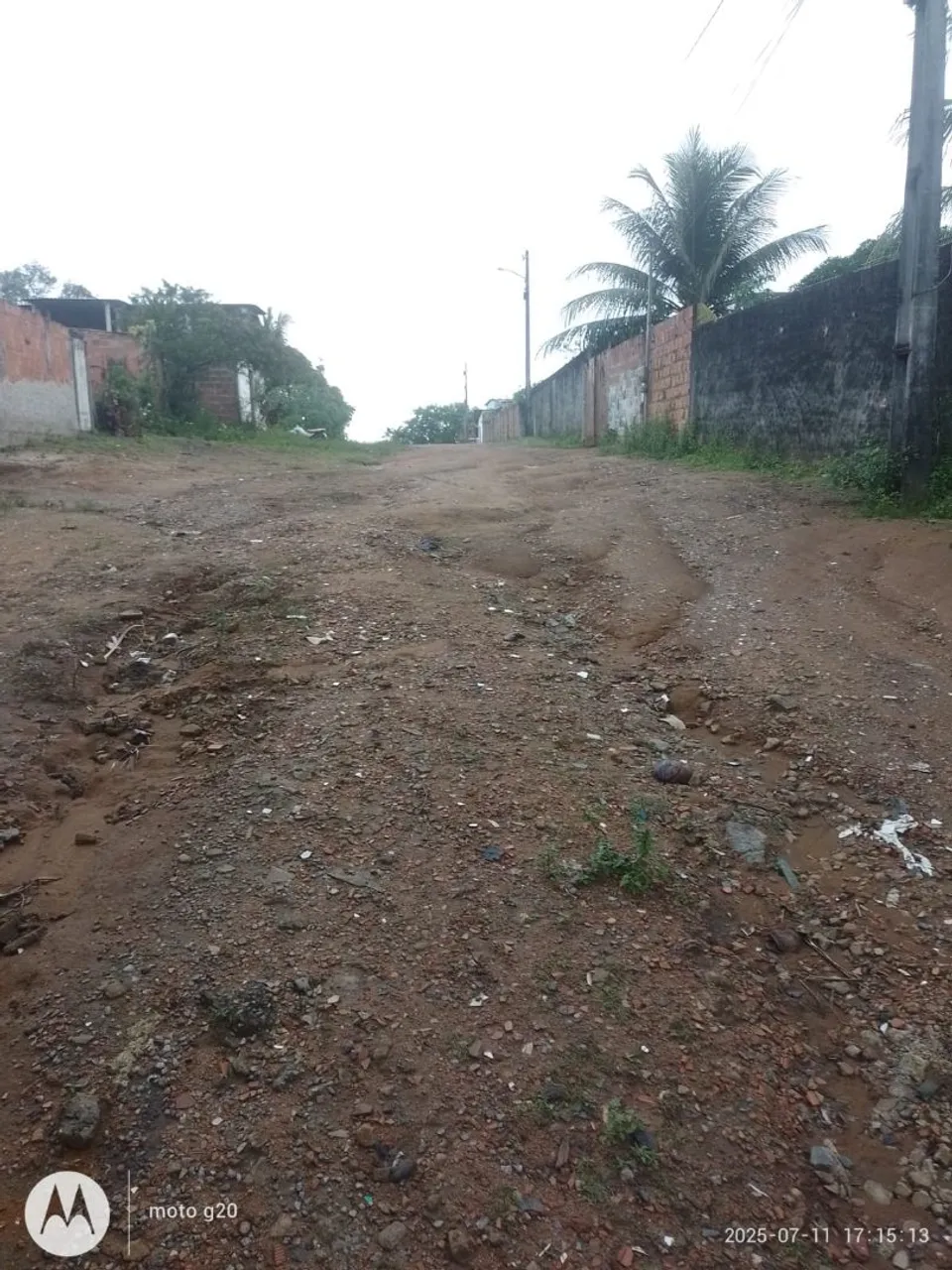 Vendo um terreno