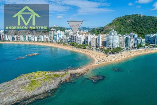 Um grande lançamento de frente para o mar da praia da costa. Cód: 15176 R