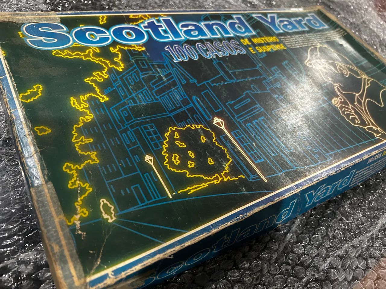 Jogo de tabuleiro Scotland Yard antigo 