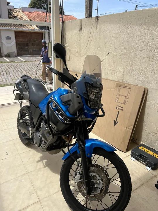 Yamaha Ténéré 660- Azul - Impecável - Foto 2