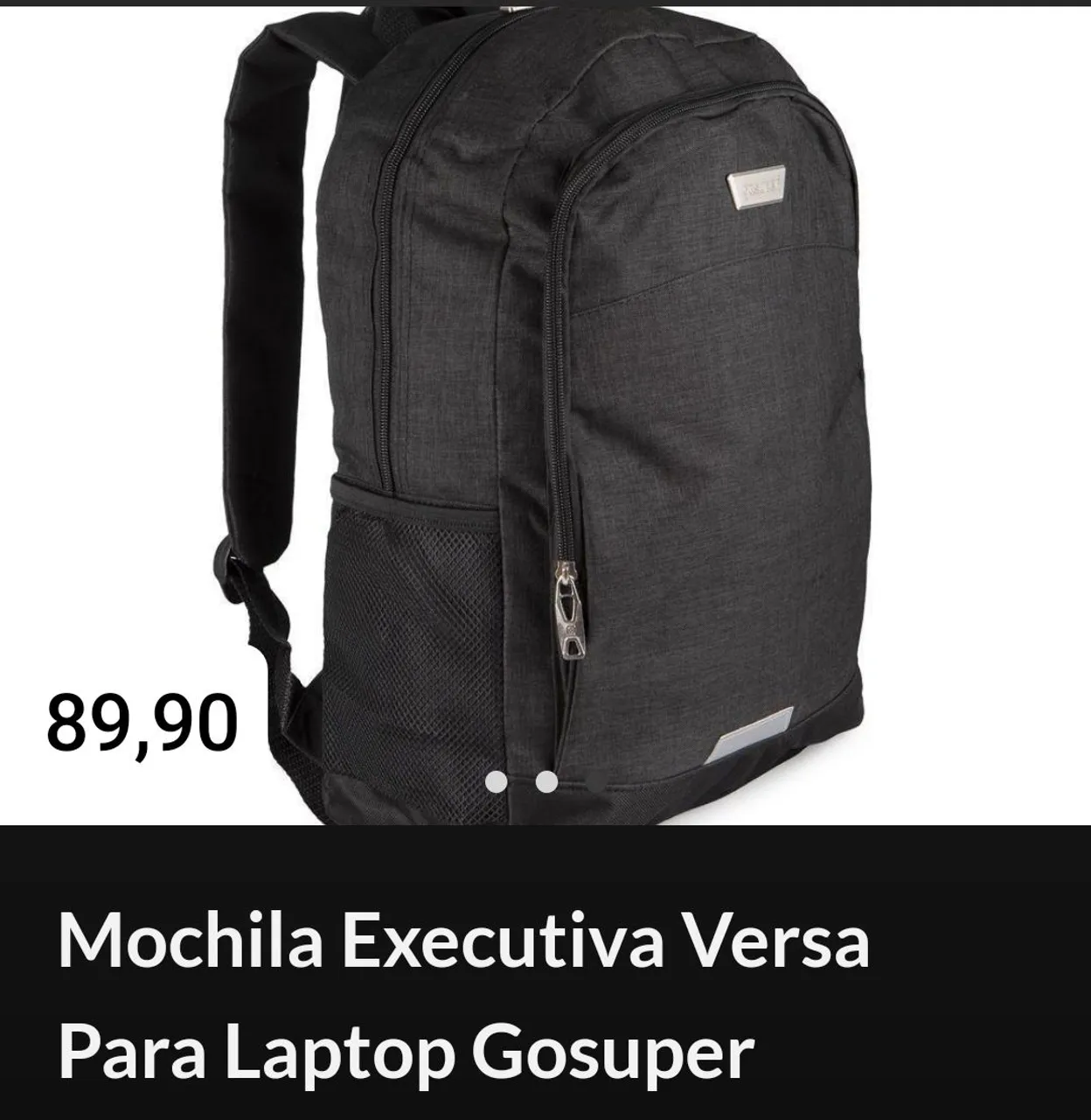 Mochila Executiva Versa Para Laptop Gosuper
