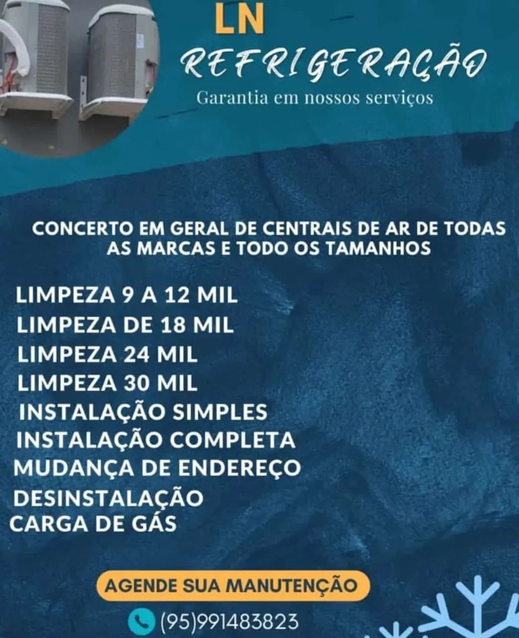 Limpeza de central 