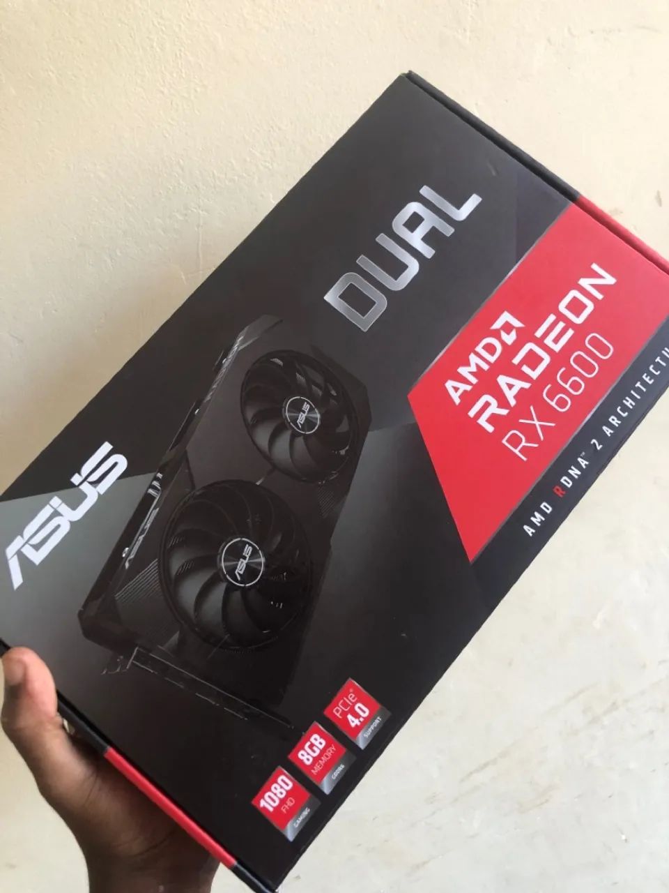 Placa de Vídeo ASUS Radeon RX 6600 Dual
