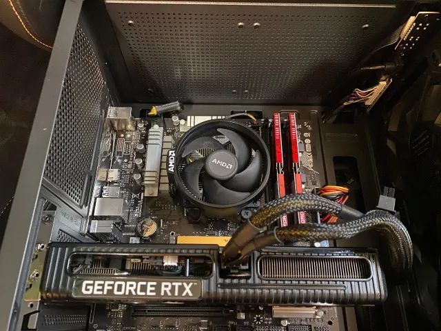 Pc gamer R5 3600 + RTX 3060 12gb+ M.2 256 nvme