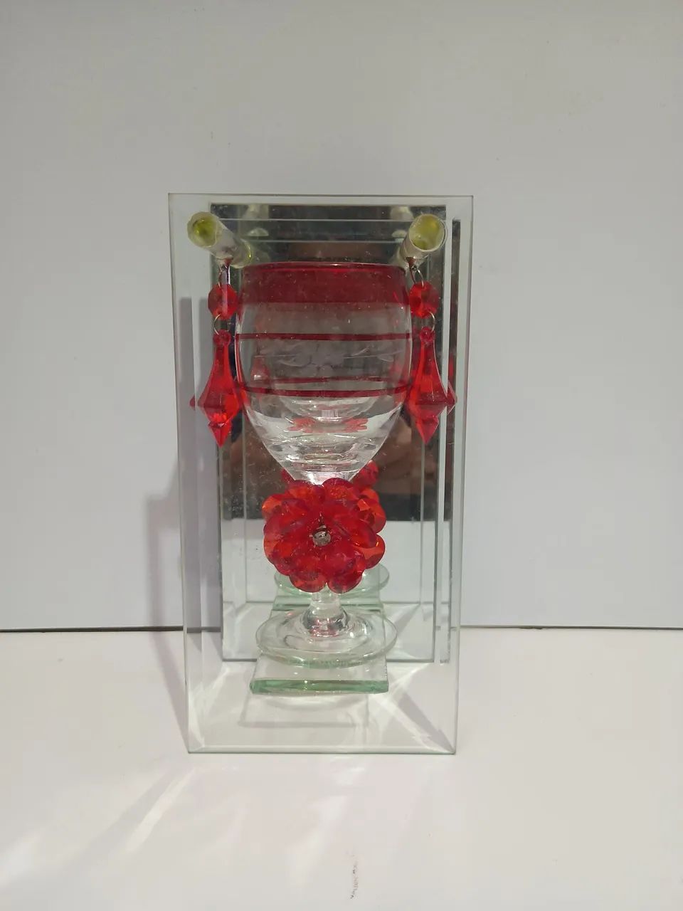 Taça decorativa de vidro - Foto 5