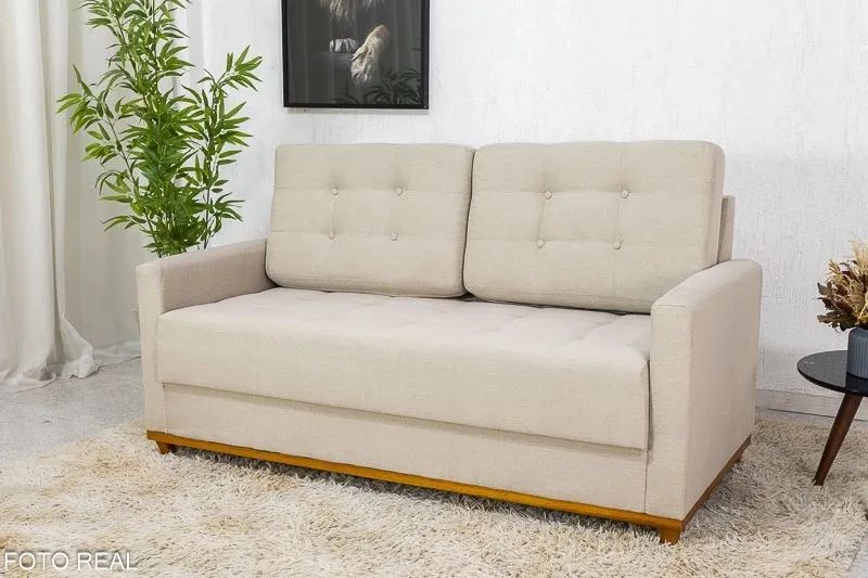 Sofá 3 lugares Living Patty Larg. 1.70m- Entrega Rápoda