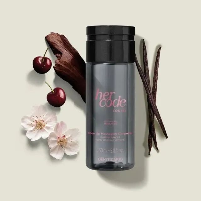 Óleo de Massagem Corporal Her Code Touch (Boticário)64299093877250122