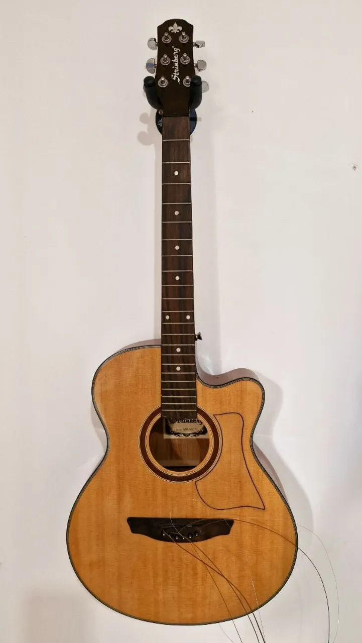 Violão Strinberg Elétrico - Cordas novas