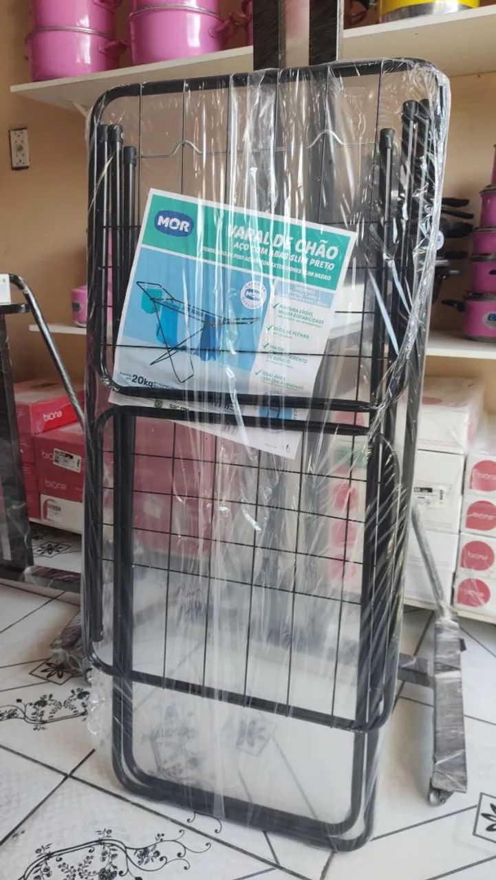 Varal de Chão MOR Aço Slim - Foto 2