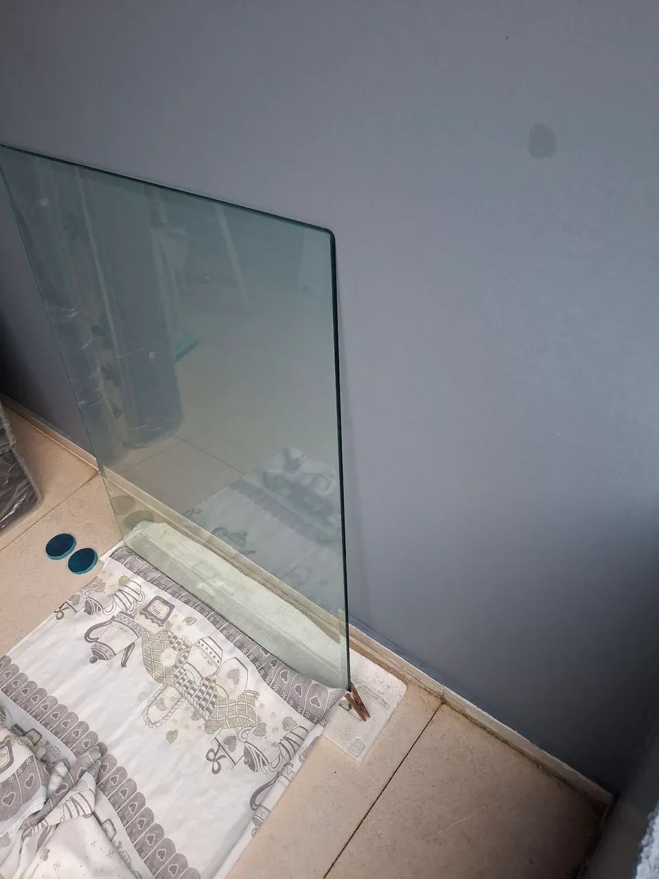 Tampo de Vidro bisontado para Decoração - Foto 2