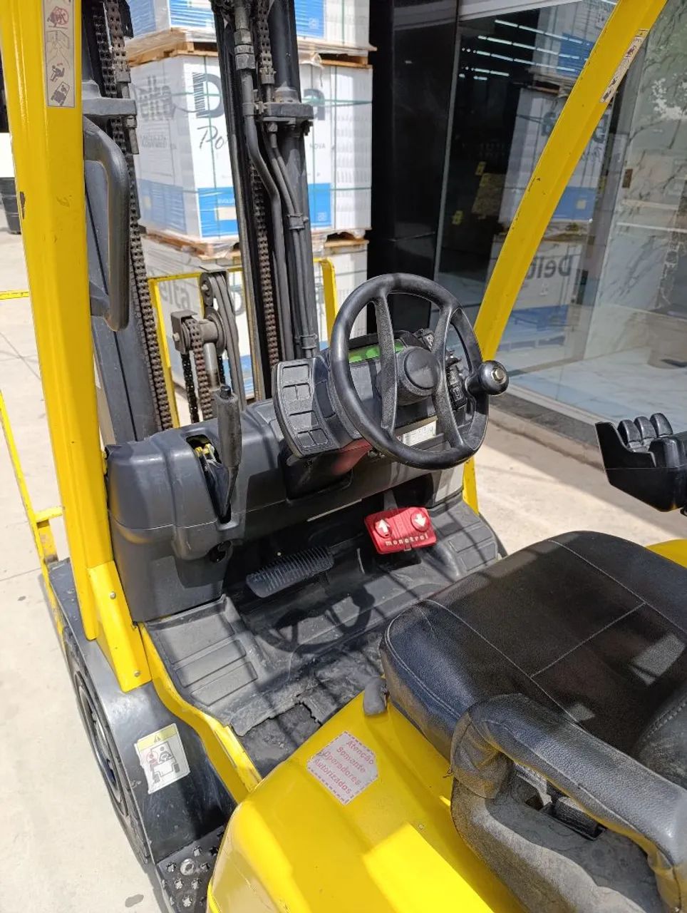 Empilhadeira Hyster 50FT - Ano 2010 - Triplex - Revisada e Pronta para Trabalhar - Foto 5