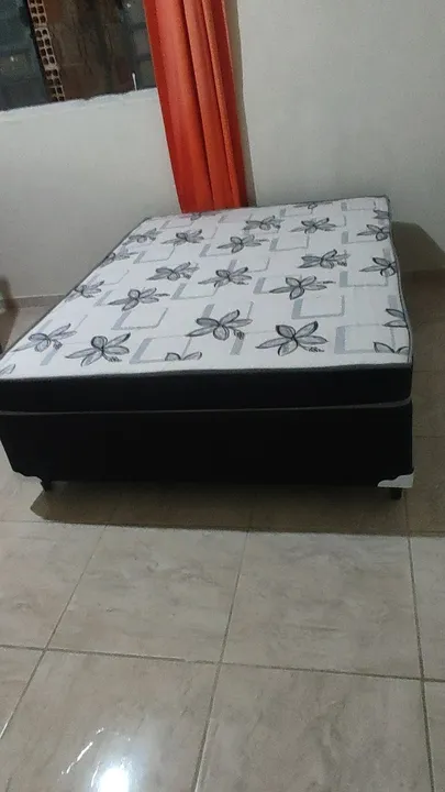 CAMA BOX CASAL COLCHAO DE MOLAS ENSACADAS PROMOÇAO E PREÇO REDUZIDO