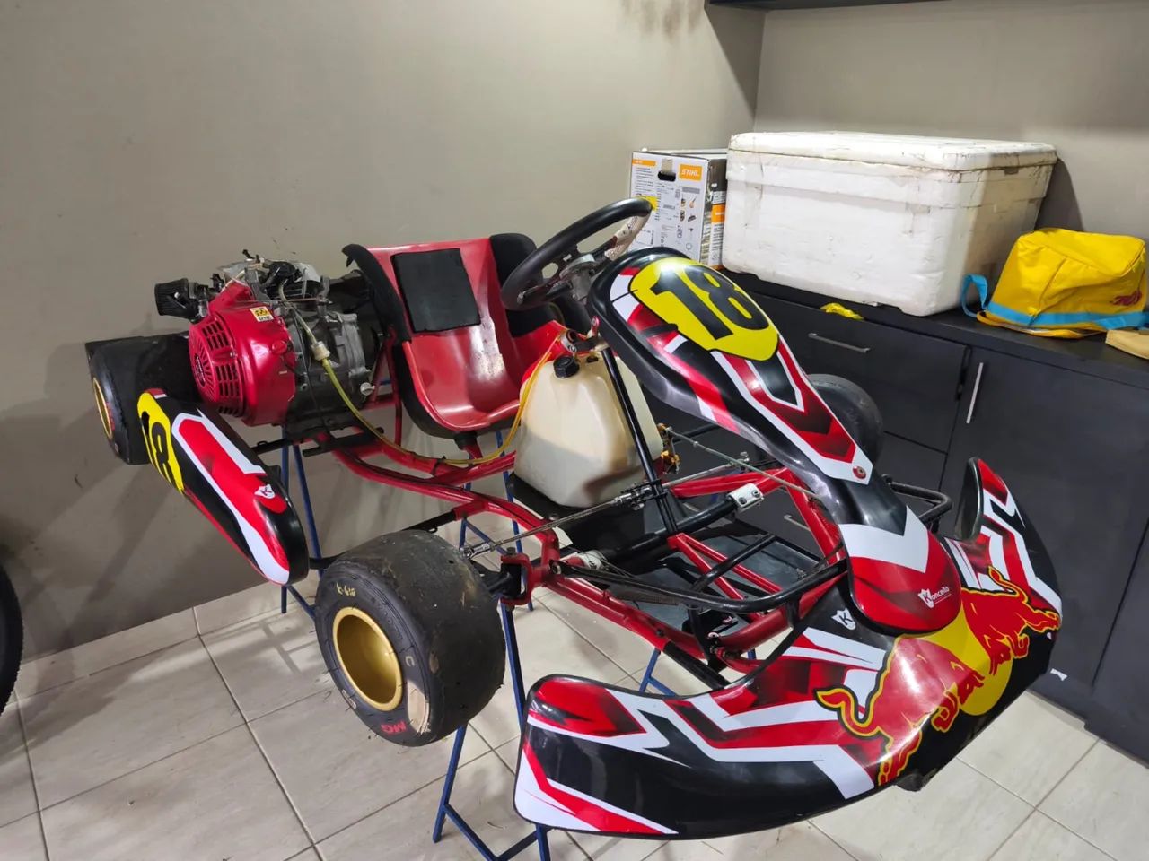 Kart f4 motor honda 390 - Foto 2