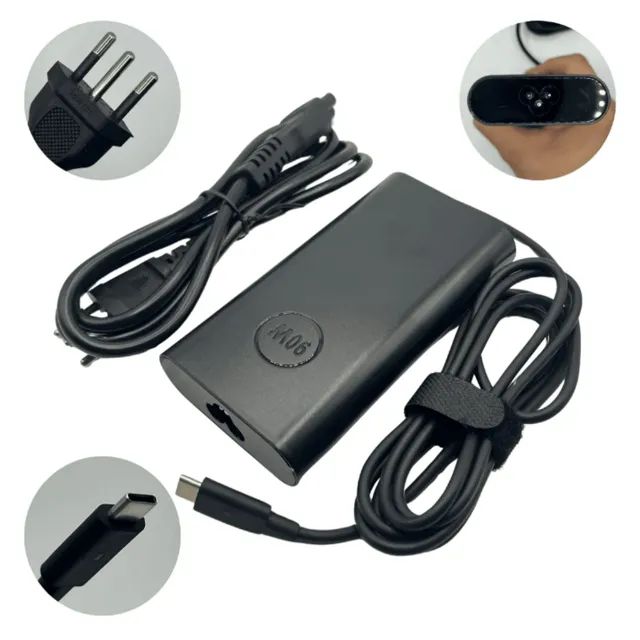 Fonte Carregador Compatível Dell Usb Tipo C 90W - Foto 2