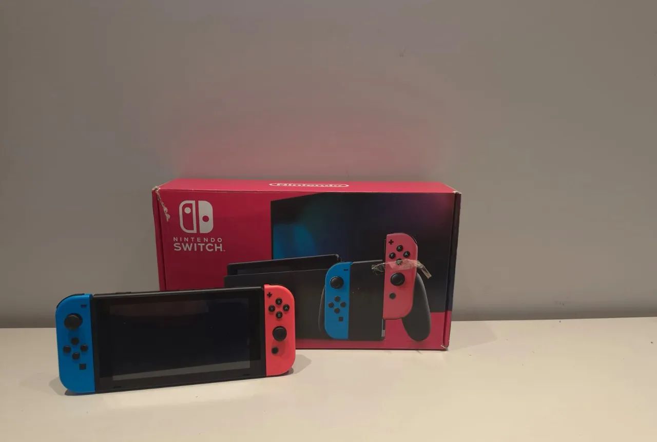 Nintendo Switch Completo - Pouquíssimo Uso - Estado Impecável  - Foto 2