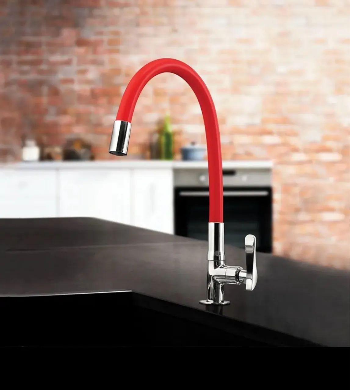 Lorenzetti Multi-Function Wall-Mount Kitchen Faucet with Flexible Spout
