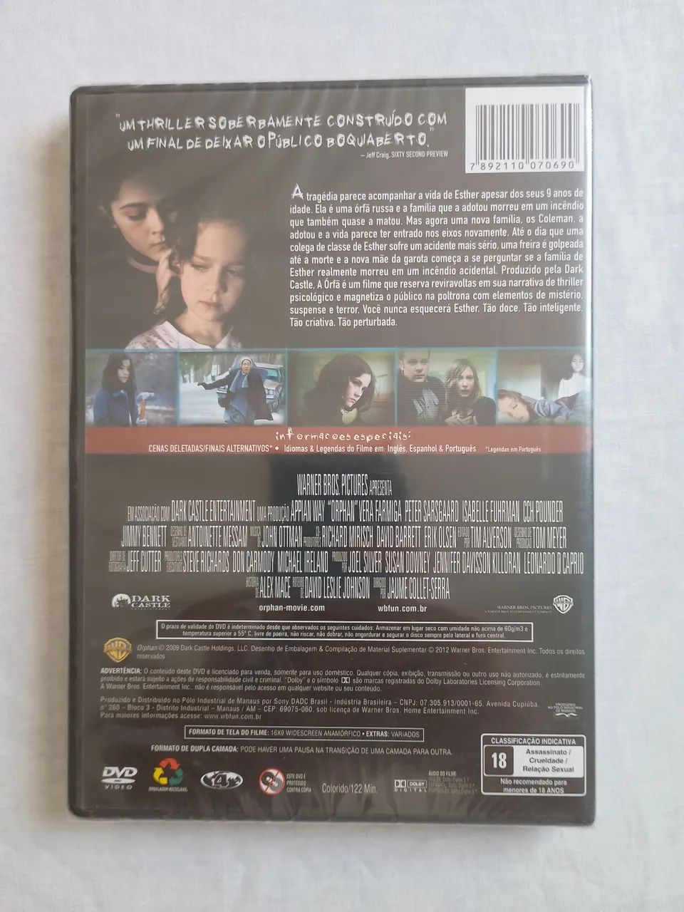 DVD-A Órfã (LACRADO) - Foto 2