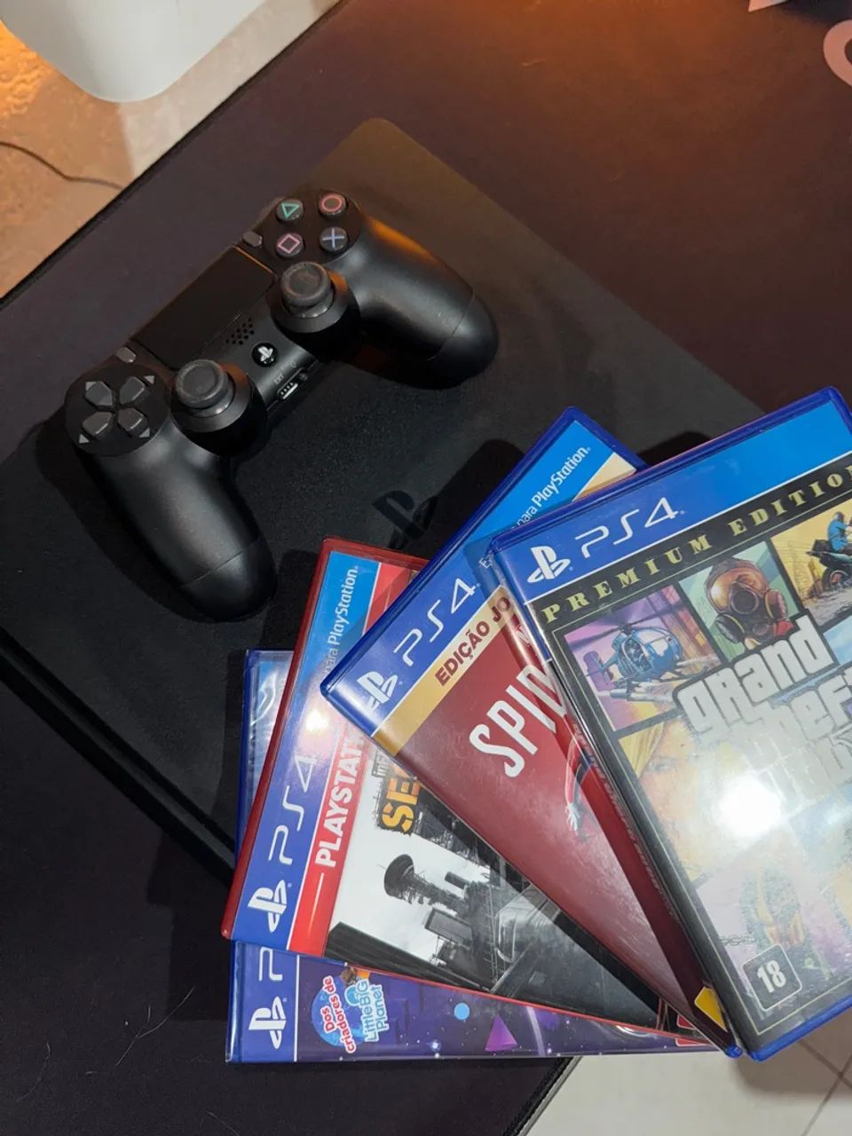 PS4 Slim 500GB do PAULINHO