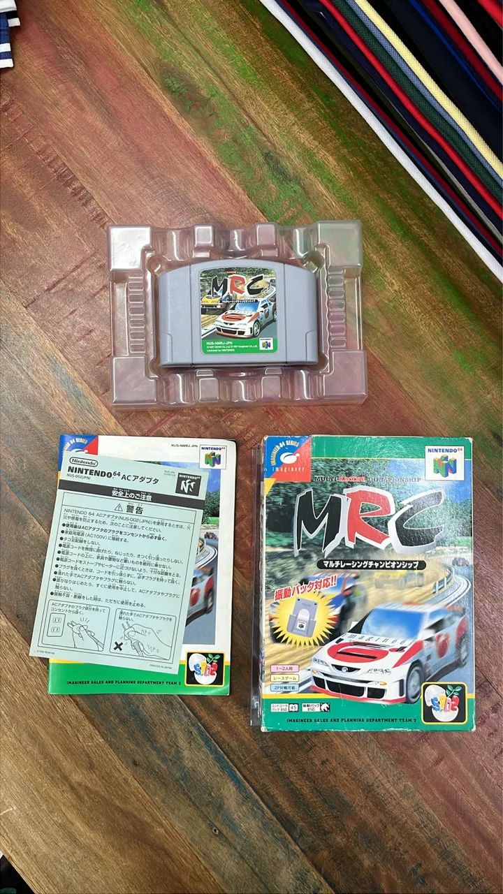 Jogo MRC Original Nintendo 64 CIB 