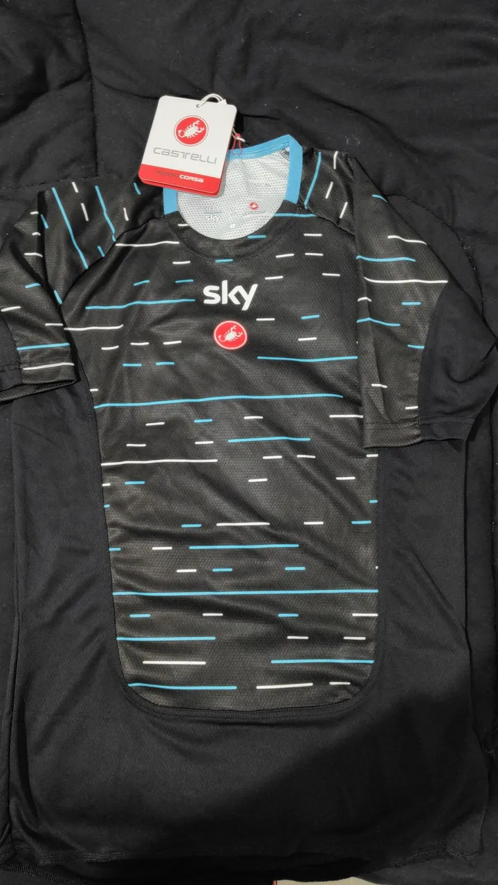 Camisa de Ciclismo segunda pele Castelli Tam P