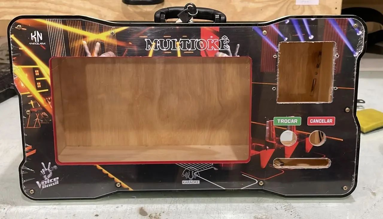 Karaokê com Tela NOVO cartucho 41M_15R + saída HDMI  - Foto 4