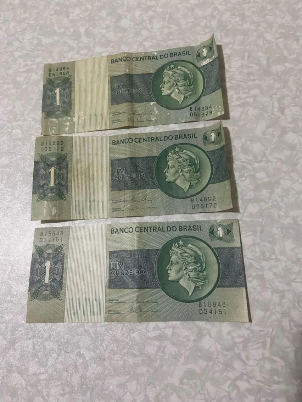 NOTAS ANTIGAS 1 CRUZEIRO 