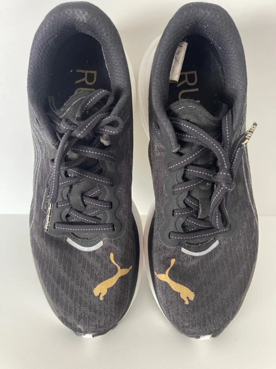 Tênis Puma Deviate Nitro 2 placa de carbono preto 36 - Foto 4