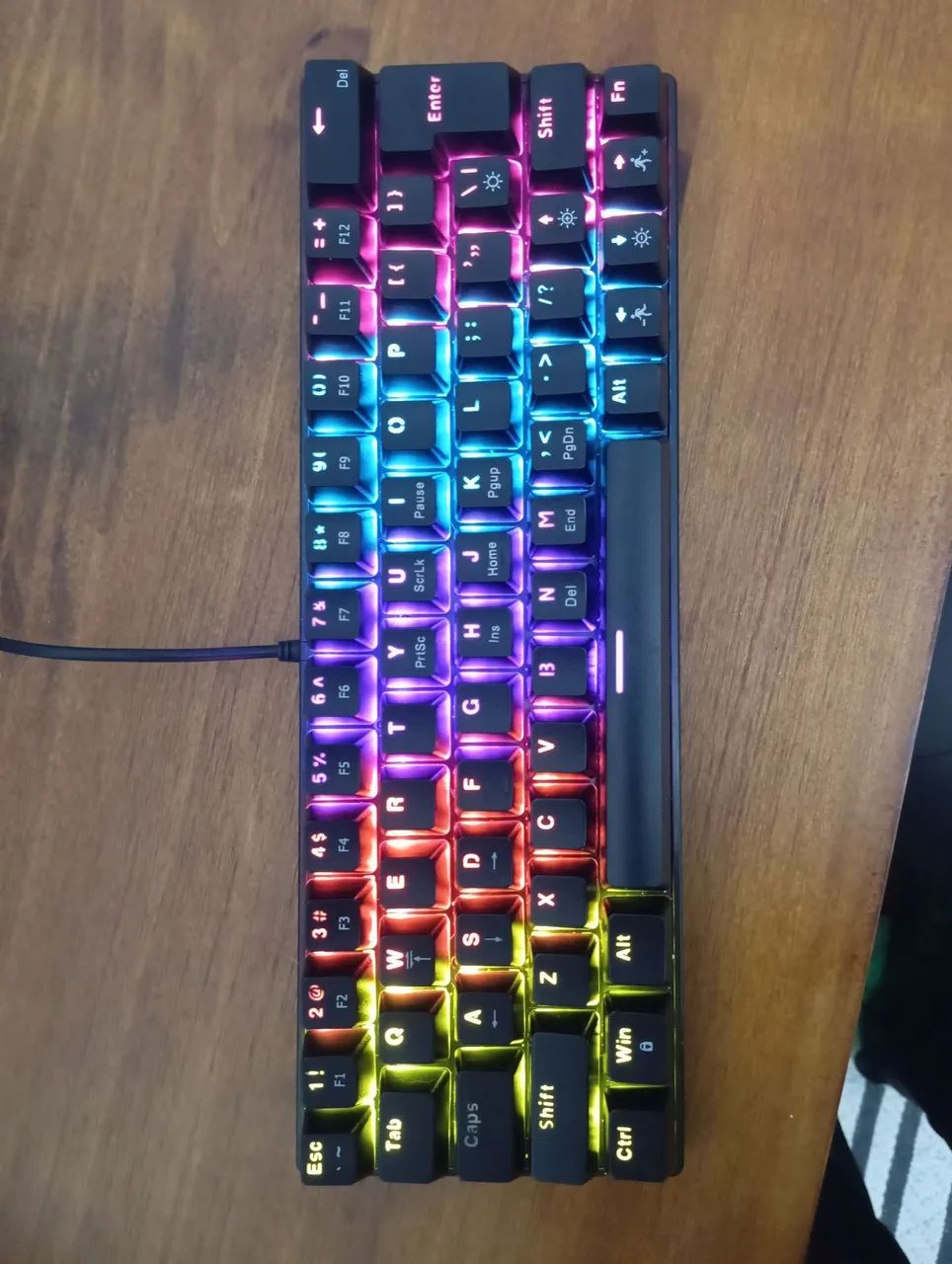 Teclado Mecânico T61 FY - 63 Teclas - Foto 2