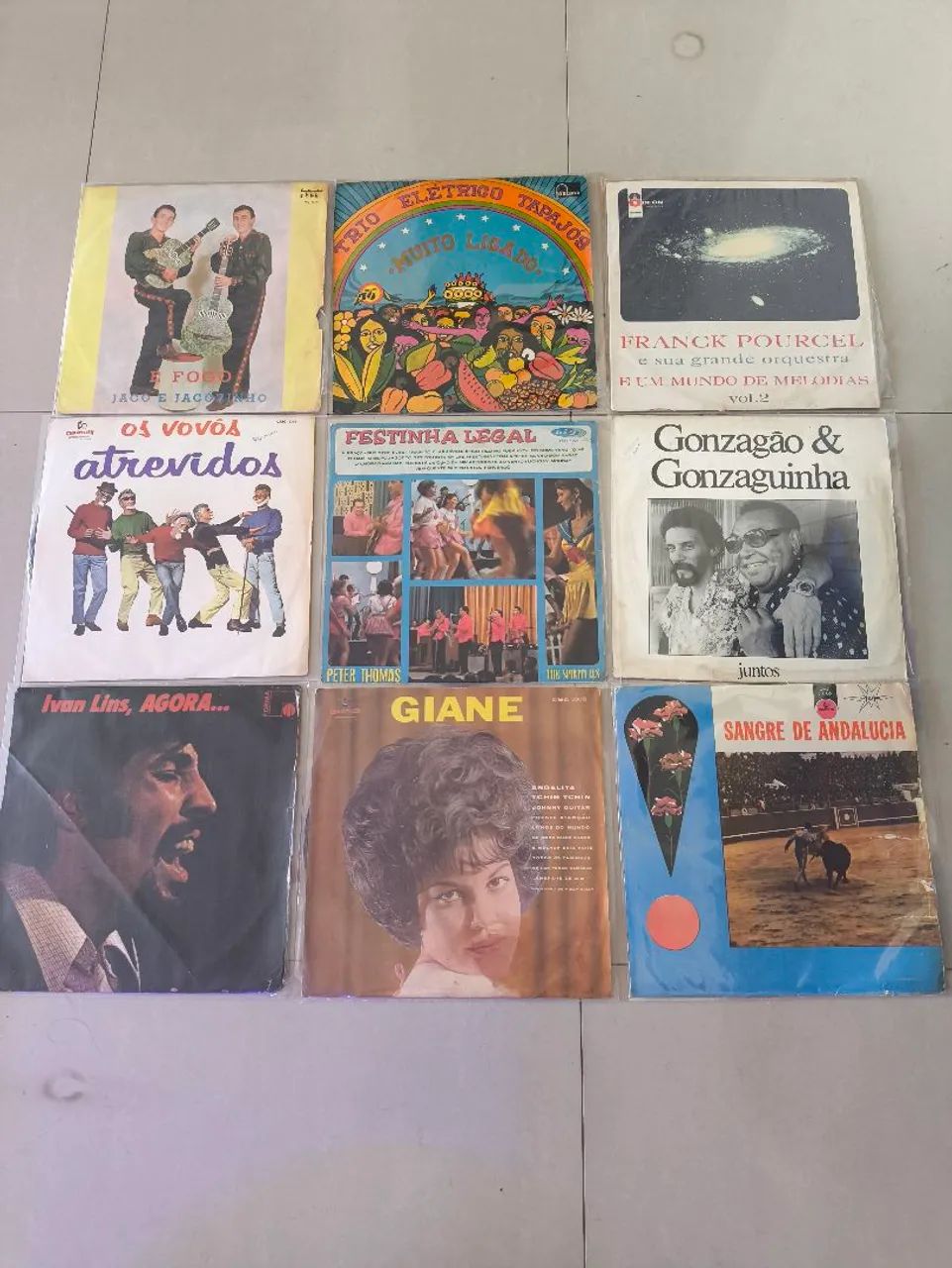 Discos de Vinil - Lote com diversos artistas