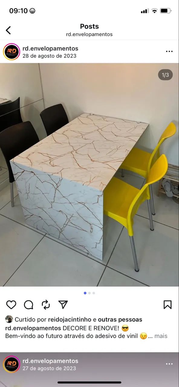 Mesa com cadeira 500$ completo 