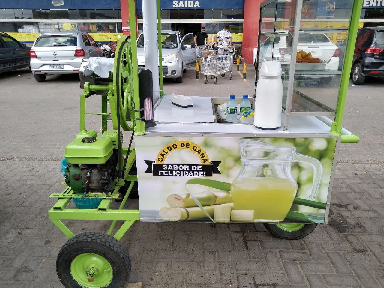 Carroça de caldo de cana Ceasa 