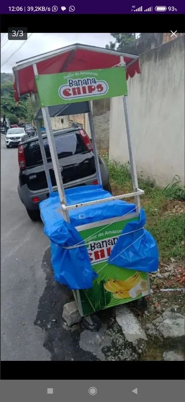 Carrinho de Banana Chips - Foto 2