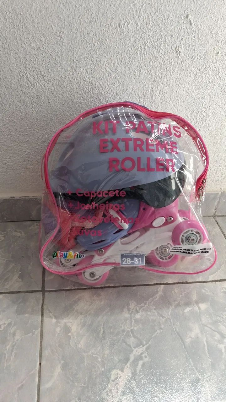 Patins infantil 3 rodas 