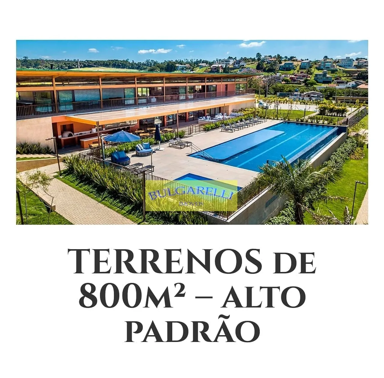 Terreno à venda em Condominio Fechado Alto Padrão com Completa area lazer e area verde, Me