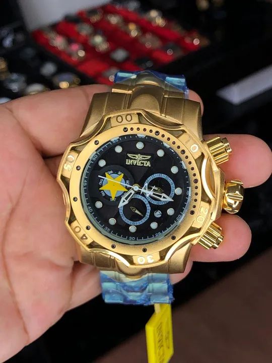 Relógio Invicta edição capitão América  - Foto 4